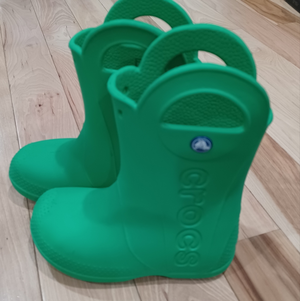 KIDS’ HANDLE IT RAIN BOOT Green Grass SZ 11